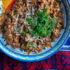 Risotto Romesco with Chorizo